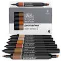 Set de 6 marqueurs Promarker Winsor & Newton, Peau, Set