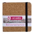 Carnet Art Création en liège Royal Talens, 12 cm x 12 cm, 140 g/m², Fin