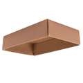 Boite cadeau colorée M Buntbox, Couvercle taille M, Tabac, Couvercle taille M