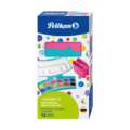 Coffret aquarelle Procolor Pelikan, 12 couleurs - coffret turquoise/rose