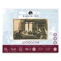 Bloc Annigoni Magnani, 35 cm x 45 cm, 250 g/m², Moyen. rugueux