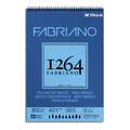 FABRIANO® |1264 mixed-mediablok — spiraal, (A3) 29,7 cm x 42 cm, ruw, 2. Blok met 30 vel