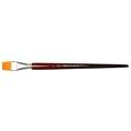 lineo | Serie 393 penseel ○ plat — Toray synthetisch haar, 22