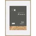 nielsen® | Skava wissellijst — grenenhout ○ incl. passe-partout, Eiken naturel, (A1) 59,4 cm x 84,1 cm — uitsnede passe-partout 42 cm x 59,4 cm