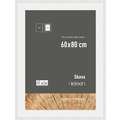 nielsen® | Skava wissellijst — grenenhout ○ incl. passe-partout, Wit, 60 cm x 80 cm — uitsnede passe-partout 50 cm x 70 cm