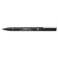 UNI-BALL-Pin Pen - technische tekenpen, punt 0,1 mm, 0,03 mm, 3. Zwart