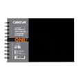 CANSON® | One Art Book™ schetsboek — spiraal, 21,6 cm x 14 cm, fijn, 100 g/m², blok, spiraalgebonden