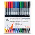 Étuis de feutres double-pointe Art.Discount, 12 feutres, Set