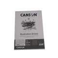 CANSON® Bristol tekenblok, A3 - 20 vel, blok (eenzijdig gelijmd), fijn
