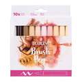 Set de marqueurs brush Ecoline, Portrait, 10 marqueurs