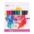 Set de marqueurs brush Ecoline, Galaxy, 10 marqueurs