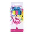 Talens ECOLINE® Brush Pen Marker, sets, 5 kleuren — primair