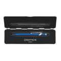 CARAN d'ACHE® | Ballpoint Pen 849™ COLORMAT-X — cadeau-blikken, Blue