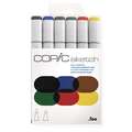 COPIC® | sketch marker — 6-sets, 6 kleuren — Bold primaries