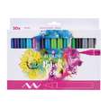 Talens | ECOLINE® Brush Pen Marker — sets, 30 kleuren — assorti