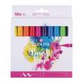 Talens | ECOLINE® Brush Pen Marker — sets, 10 kleuren — assorti