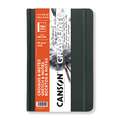 CANSON® | GRADUATE SKETCH & NOTES aantekenboekje — hardcover, donkergrijze cover, 14 cm x 21,6 cm, 90 g/m²