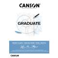 CANSON® | GRADUATE TRACING PAPER papierblok, A3, 29,7 cm x 42 cm, satiné, 70 g/m², blok (eenzijdig gelijmd)