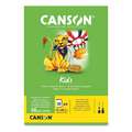 Bloc Canson Kids Dessin, A4, 21 cm x 29,7 cm, 90 g/m², Fin