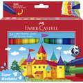 Set de feutres Jumbo super lavables Faber-Castell, 24 feutres