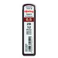 Mine de rechange pour Porte-Mine Rotring Tikky II, 0,5 2B, Paquet de 12 pièces