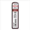 Mine de rechange pour Porte-Mine Rotring Tikky II, 0,5 HB, Paquet de 12 pièces
