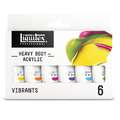 Liquitex® | PROFESSIONAL HEAVY BODY ACRYLIC™ acrylverf — sets, set, 6 kleuren — Vibrant