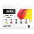 Liquitex® | PROFESSIONAL HEAVY BODY ACRYLIC™ acrylverf — sets, set, 6 kleuren — Classic