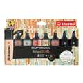 Set de Surligneurs Stabilo Boss, 8 couleurs, 2 mm|5 mm, Pointe cale