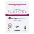 Clairefontaine | FONTAINE® aquarelpapier — hoogwit ○ grain fin ○ 300 g/m², 23 cm x 31 cm