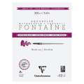 Clairefontaine | FONTAINE® aquarelpapier — hoogwit ○ grain fin ○ 300 g/m², 31 cm x 41 cm