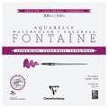 Clairefontaine | FONTAINE® aquarelpapier — hoogwit ○ grain fin ○ 300 g/m², 20 cm x 20 cm