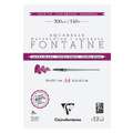 Clairefontaine | FONTAINE® aquarelpapier — hoogwit ○ grain fin ○ 300 g/m², (A4) 21 cm x 29,7 cm