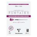 Clairefontaine | FONTAINE® aquarelpapier — hoogwit ○ grain fin ○ 300 g/m², (A3) 29,7 cm x 42 cm