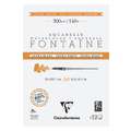 Clairefontaine | FONTAINE® aquarelpapier — hoogwit ○ satiné ○ 300 g/m²