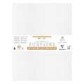 Clairefontaine | FONTAINE® aquarelpapier — hoogwit ○ satiné ○ 300 g/m², 56 cm x 76 cm, 300 g/m², satiné, 4 gescheurde schepranden, pak 25 vellen