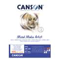 Mixed Media Artist Canson, A3, 29,7 cm x 42 cm, 300 g/m², Fin