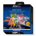 STAEDTLER® | Pigment brush pen 371 — 24-set, 24 kleuren — assorti II