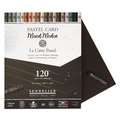 SENNELIER | PASTEL CARD pastelpapier ○ 410 g/m² — 12-blokken, 24 cm x 30 cm, Anthracite black