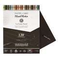 SENNELIER | PASTEL CARD pastelpapier ○ 410 g/m² — 12-blokken, 30 cm x 40 cm, Anthracite black