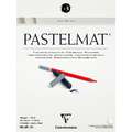 Clairefontaine | PASTELMAT® N°3 pastelblok — White, 18 cm x 24 cm, blok (eenzijdig gelijmd), 360 g/m²