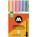 Set de marqueurs One4All 127 HS de Molotow 2mm, Pastel classique
