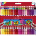 Coffrets de feutres double-pointes Faber-Castell, 40 feutres, Set