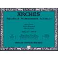 ARCHES® Aquarelblok, 23 cm x 31 cm, 640 g/m², fijn, blok (vierzijdig gelijmd)