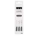 COPIC® | MULTILINER fineliner — 3-sets Carbon black, Medium, 0,3 mm|0,5 mm|0,8 mm, set