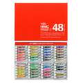 Set de peinture aquarelle Holbein, Set, Set W409 - 48 couleurs