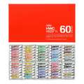 HOLBEIN | HWC ARTISTS' WATERCOLOR™ aquarelverf — sets, set, 60 kleuren — set W411