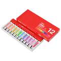 Aquarelle pour artistes Holbein, Set, 12 tubes à 15 ml