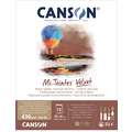CANSON® | Mi-Teintes® Velvet pastelblok, Brown tones, blok (eenzijdig gelijmd), 430 g/m², 32 cm x 41 cm
