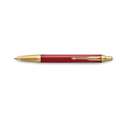 PARKER | IM Premium balpen — gift-boxed, red — gold trims, red — gold trims